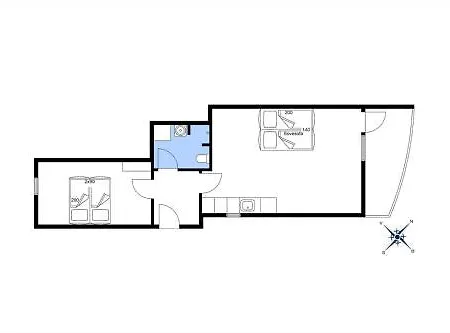 Appartement Fy332-kerteminde-klintevej-45-lej-41-1-sal *